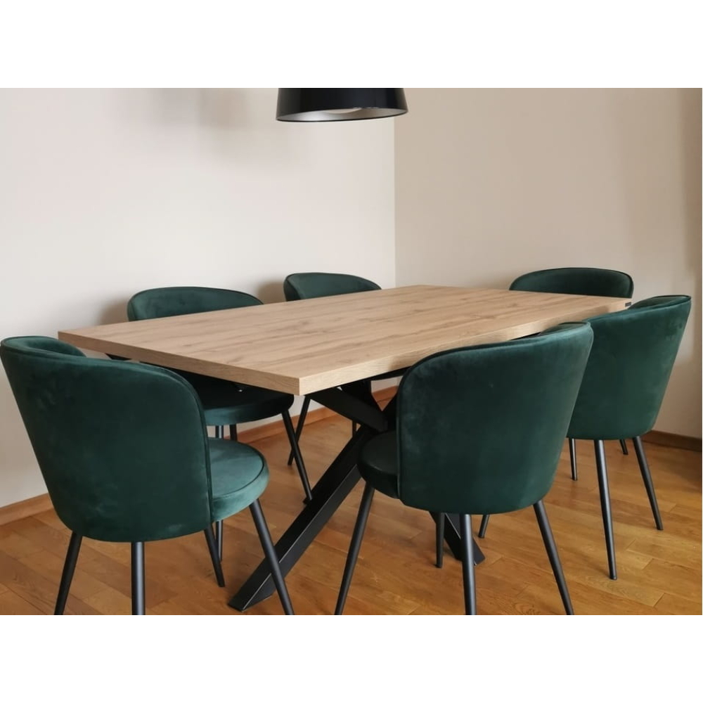 Stół loftowy MADRYT z blatem laminowanym - obrazek 4