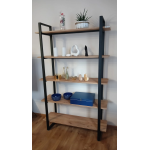 Regał Loftowy Mediolan - z blatem laminowanym – zdjęcie 5
