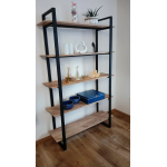 Regał Loftowy Mediolan - z blatem laminowanym – zdjęcie 6