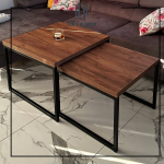 Stolik Kawowy 2w1 PALERMO - Laminat - LOFT – zdjęcie 7