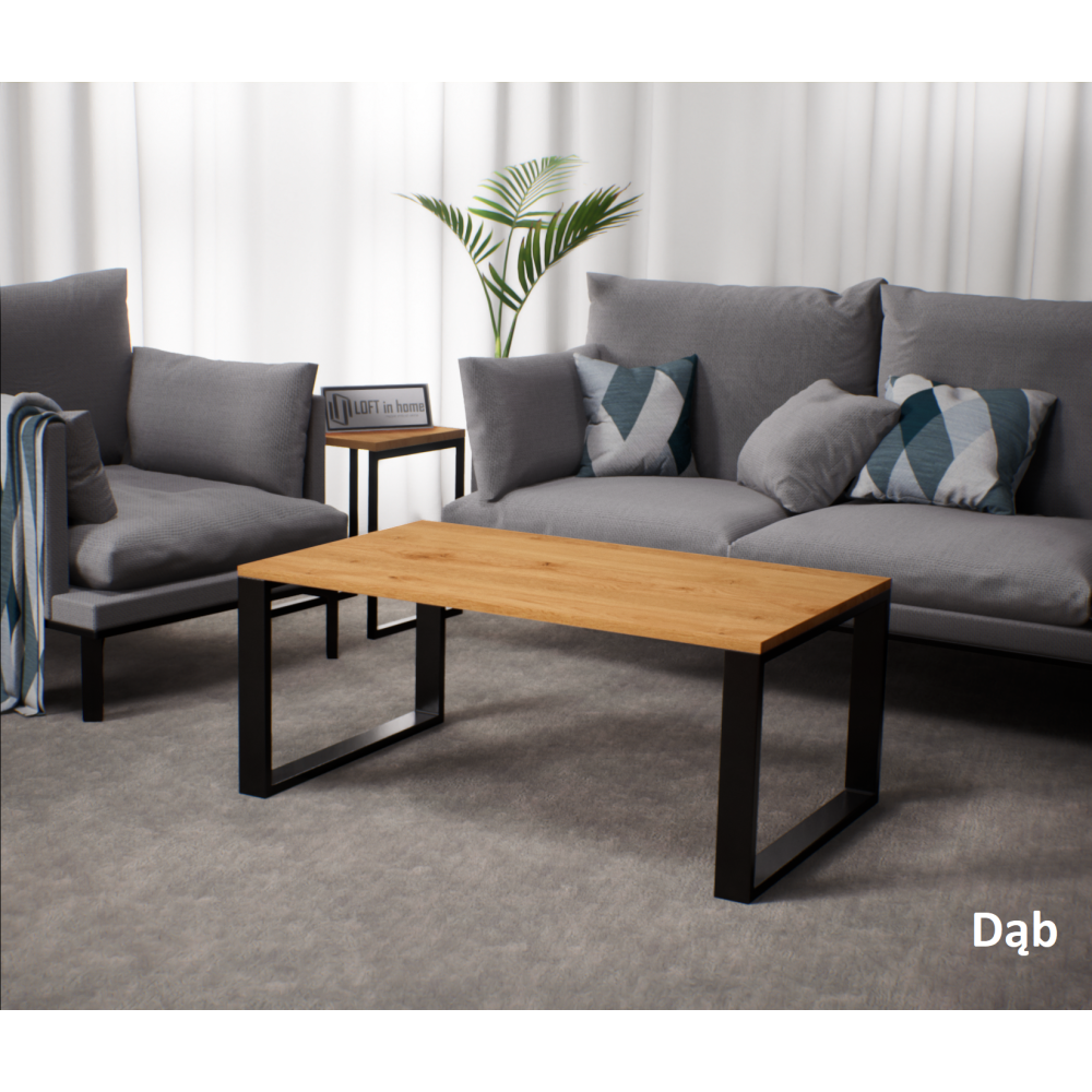 Stolik Kawowy AMSTERDAM - Dąb / Jesion LOFT - obrazek 3
