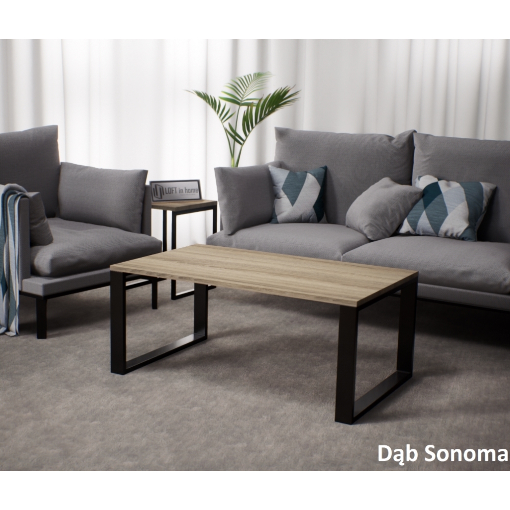 Stolik Kawowy AMSTERDAM - Laminat -LOFT - obrazek 5