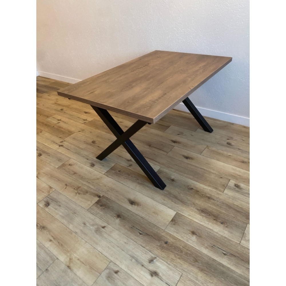 Stół loftowy ATLANTA blat laminowany - LOFT - obrazek 4