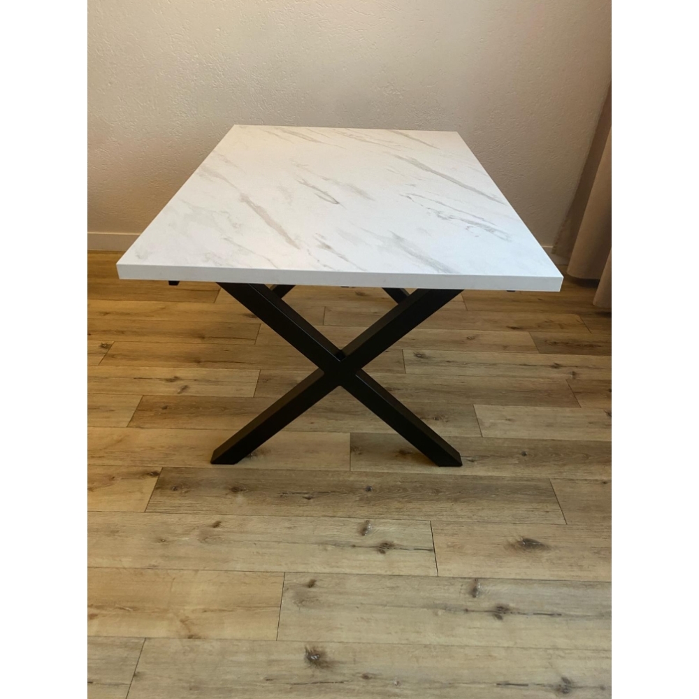 Stół loftowy ATLANTA blat laminowany - LOFT - obrazek 8
