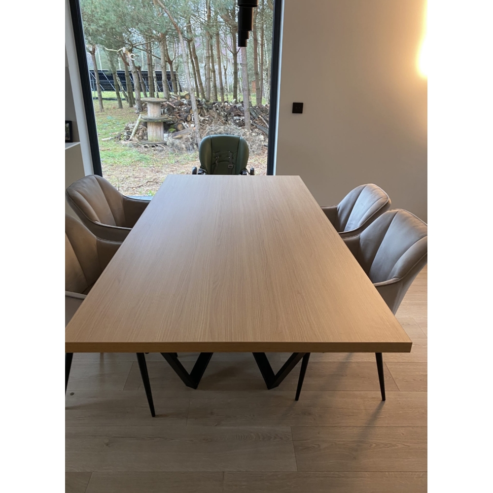 Stół industrialny BERLIN blat laminat - obrazek 16