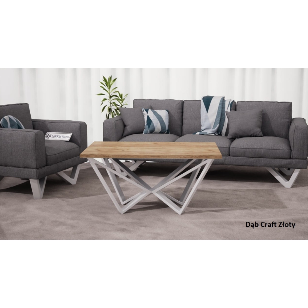 Stolik Kawowy BREMA - Laminat LOFT - obrazek 2