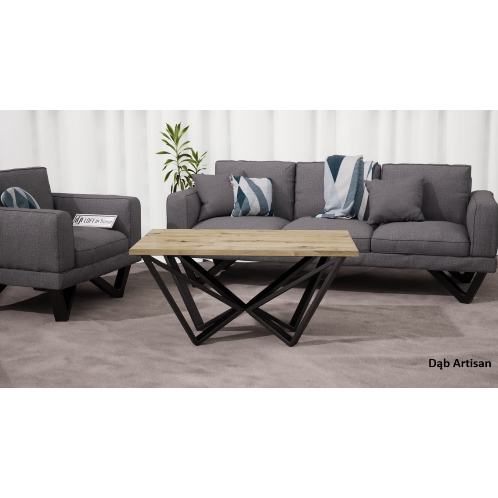 Stolik Kawowy BREMA - Laminat LOFT - obrazek 3