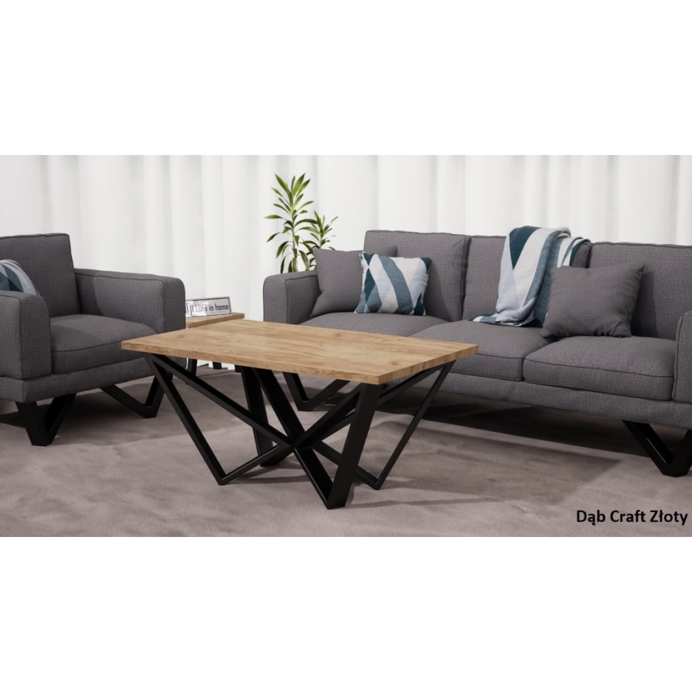 Stolik Kawowy BREMA - Laminat LOFT - obrazek 5