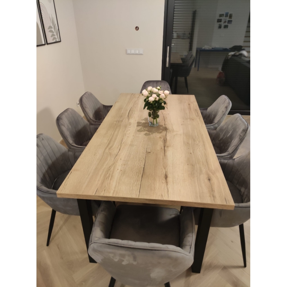 Stół industrialny DENVER - Laminat LOFT - obrazek 4