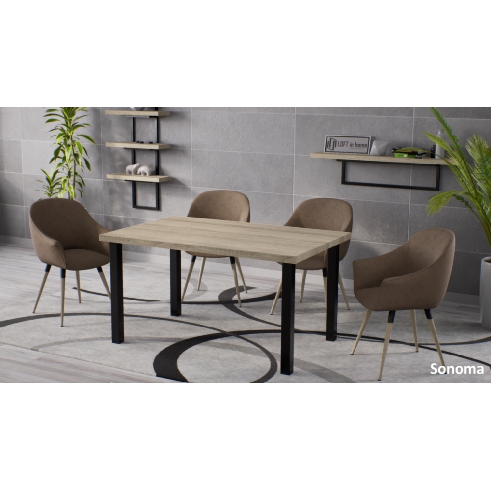 Stół industrialny DENVER - Laminat LOFT - obrazek 7