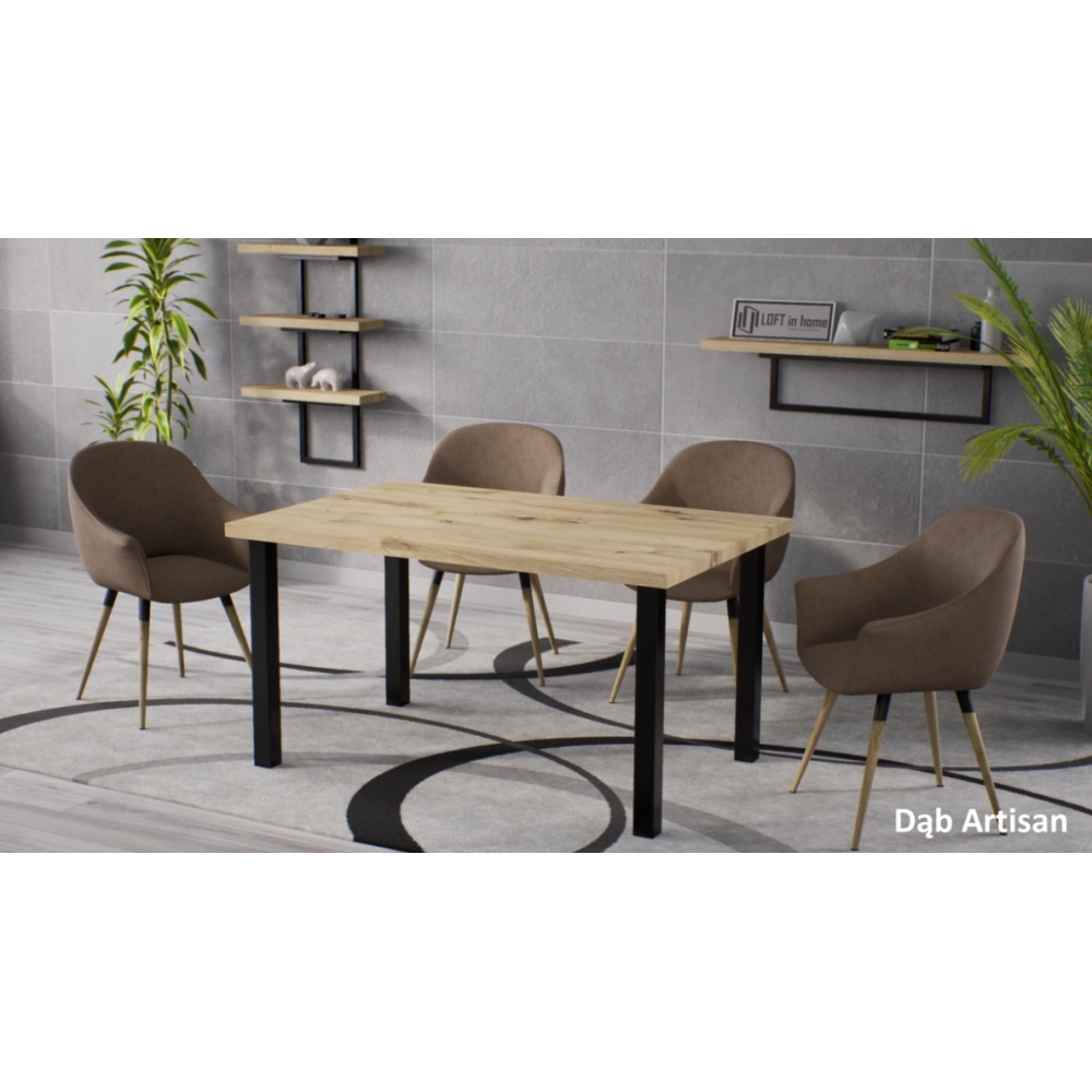 Stół industrialny DENVER - Laminat LOFT - obrazek 8