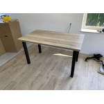 Stół rozkładany loftowy z blatem laminowanym Denver – zdjęcie 6
