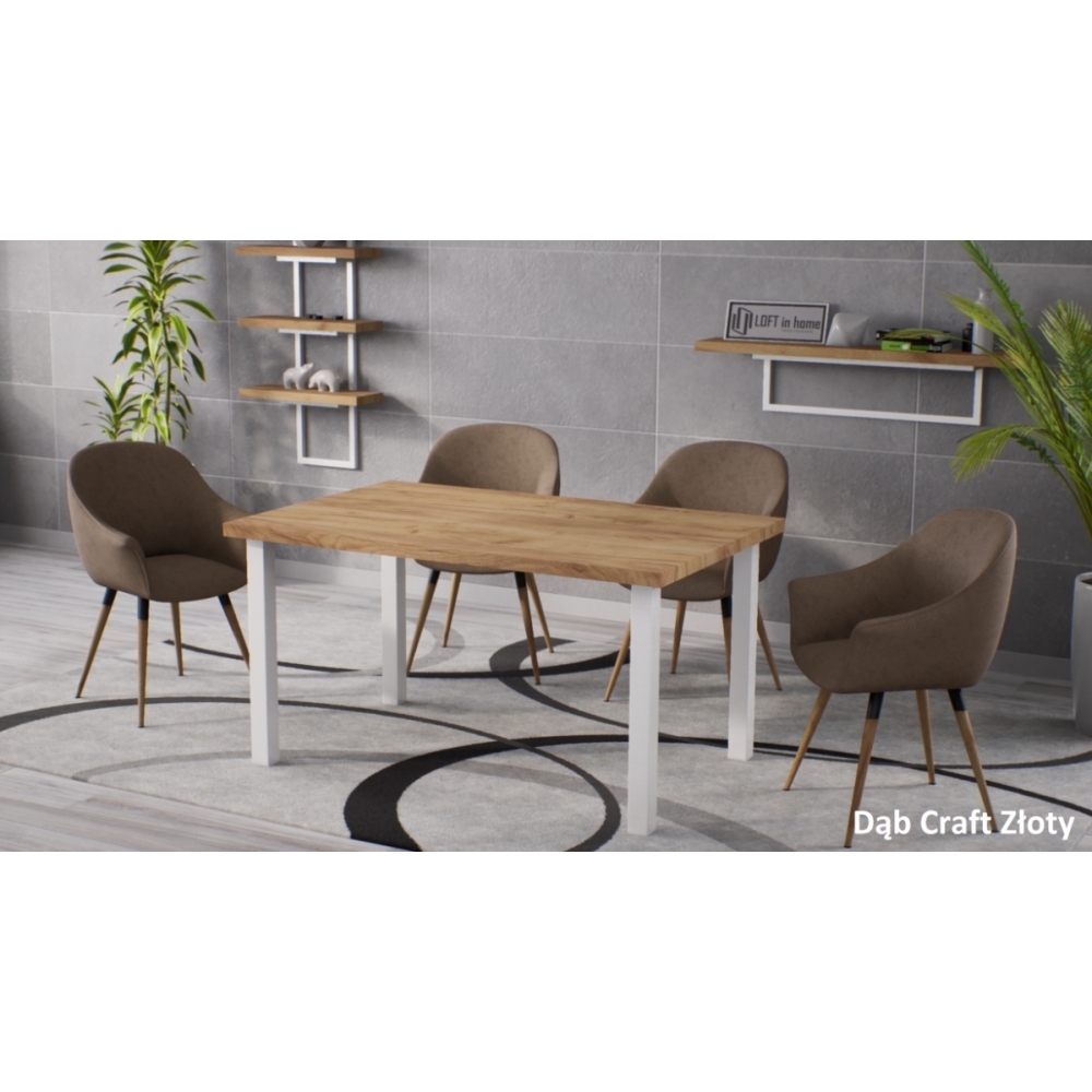 Stół industrialny DENVER - Laminat LOFT - obrazek 10
