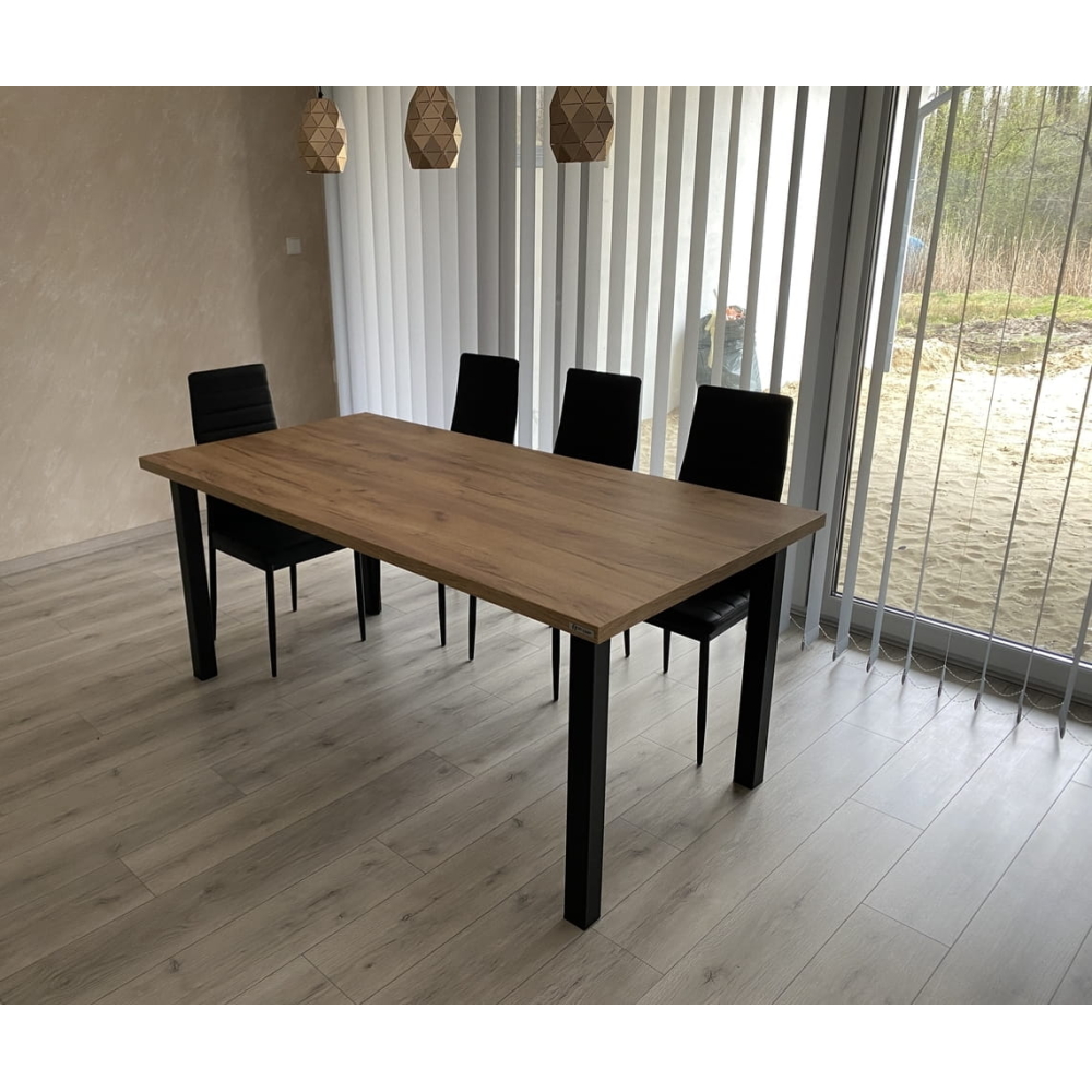 Stół industrialny DENVER - Laminat LOFT - obrazek 14