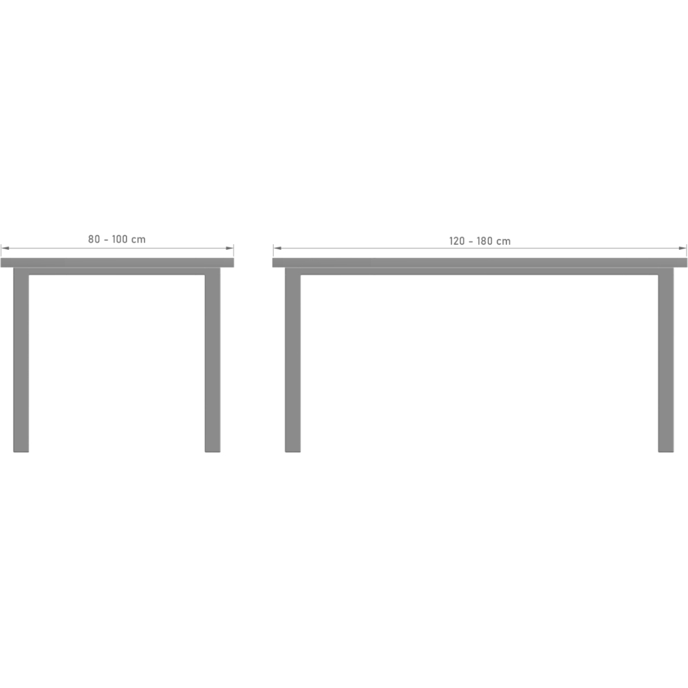 Stół industrialny DENVER - Laminat LOFT - obrazek 15