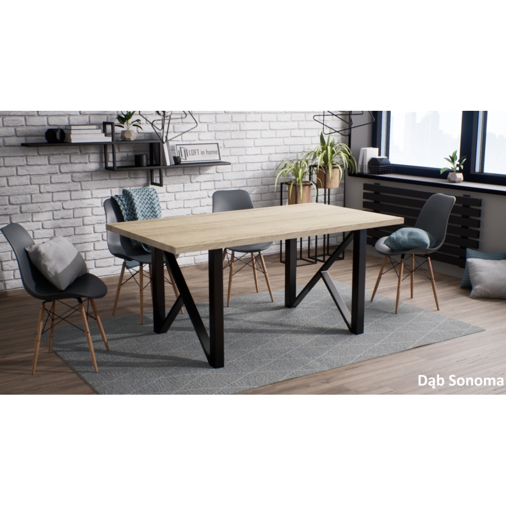 Stół industrialny LONDYN - Laminat LOFT - obrazek 7