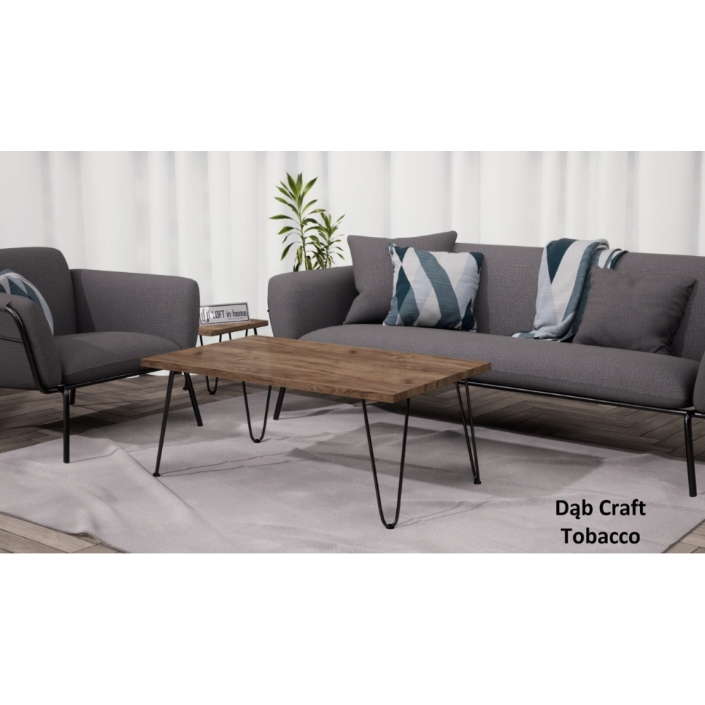 Stolik Kawowy MODENA - Laminat - LOFT - obrazek 3