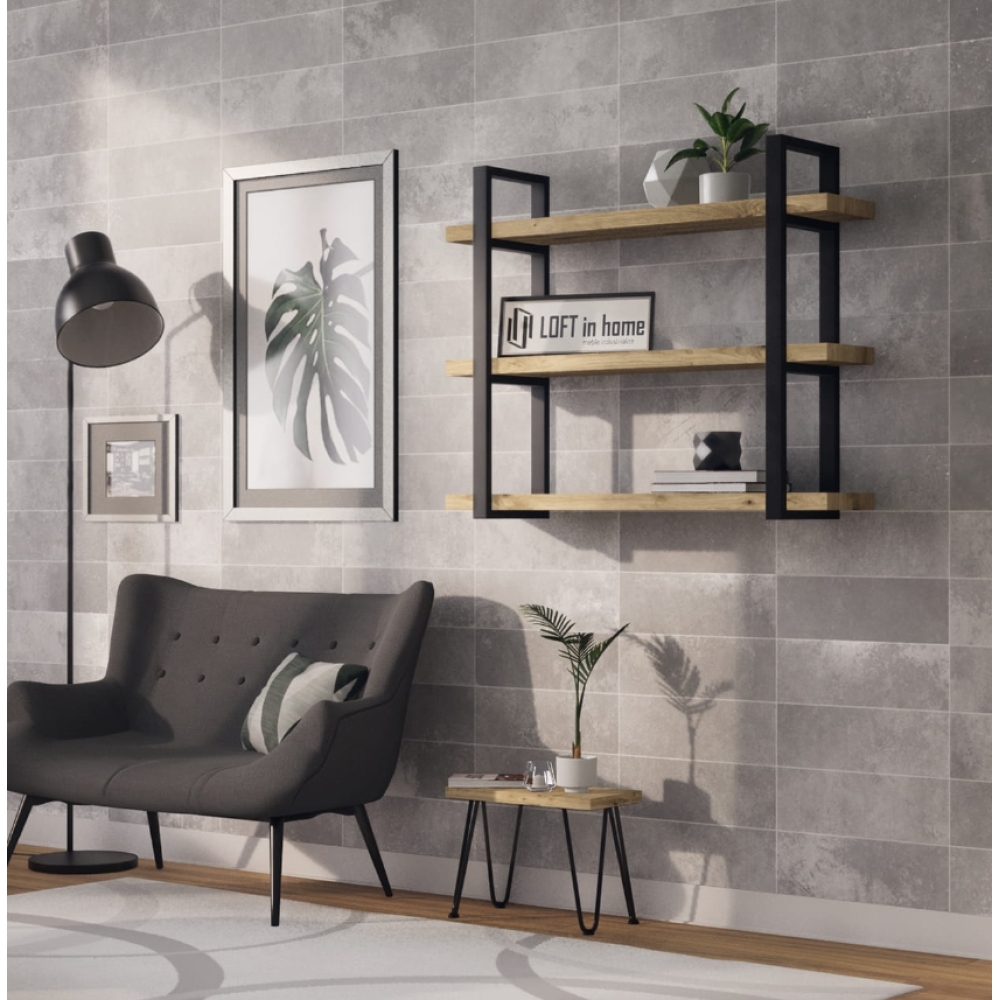 Półka wisząca NEAPOL - Laminat LOFT - obrazek 5