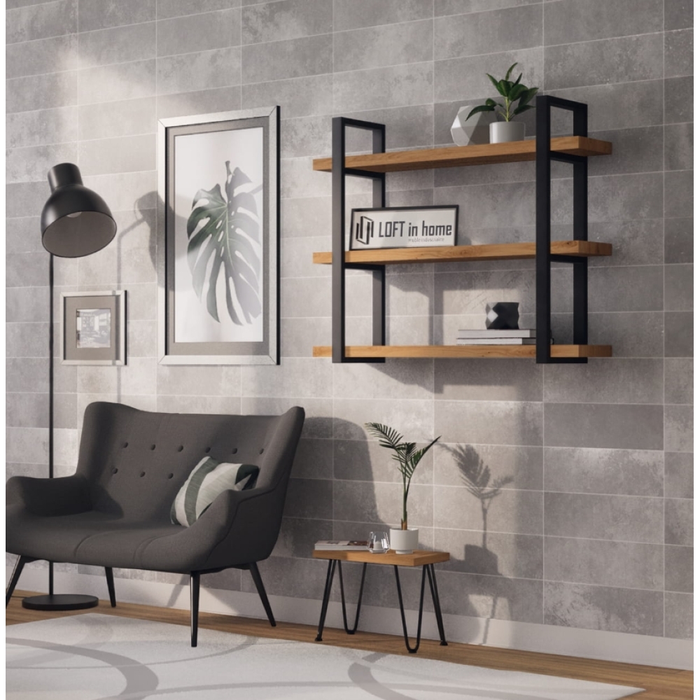 Półka wisząca NEAPOL - Laminat LOFT - obrazek 6
