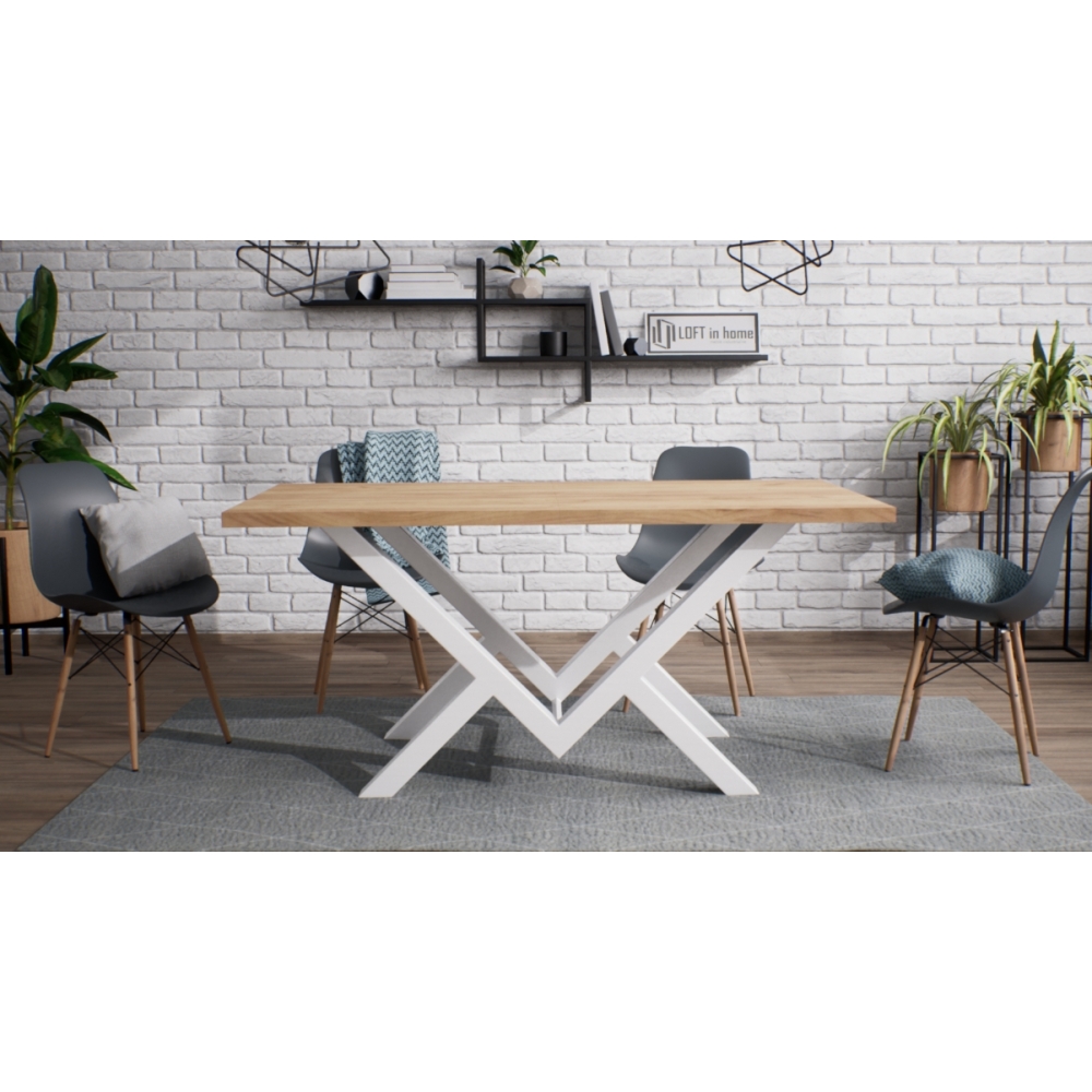 Stół OSAKA z blatem laminowanym LOFT - obrazek 8