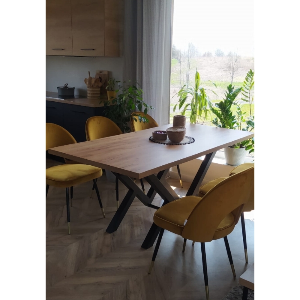 Stół OSAKA z blatem laminowanym LOFT - obrazek 10