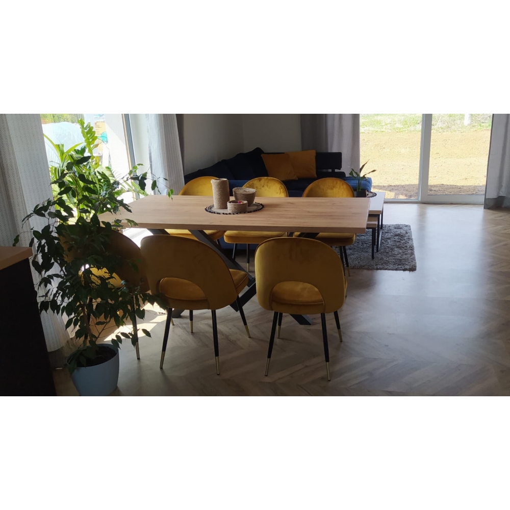Stół OSAKA z blatem laminowanym LOFT - obrazek 11
