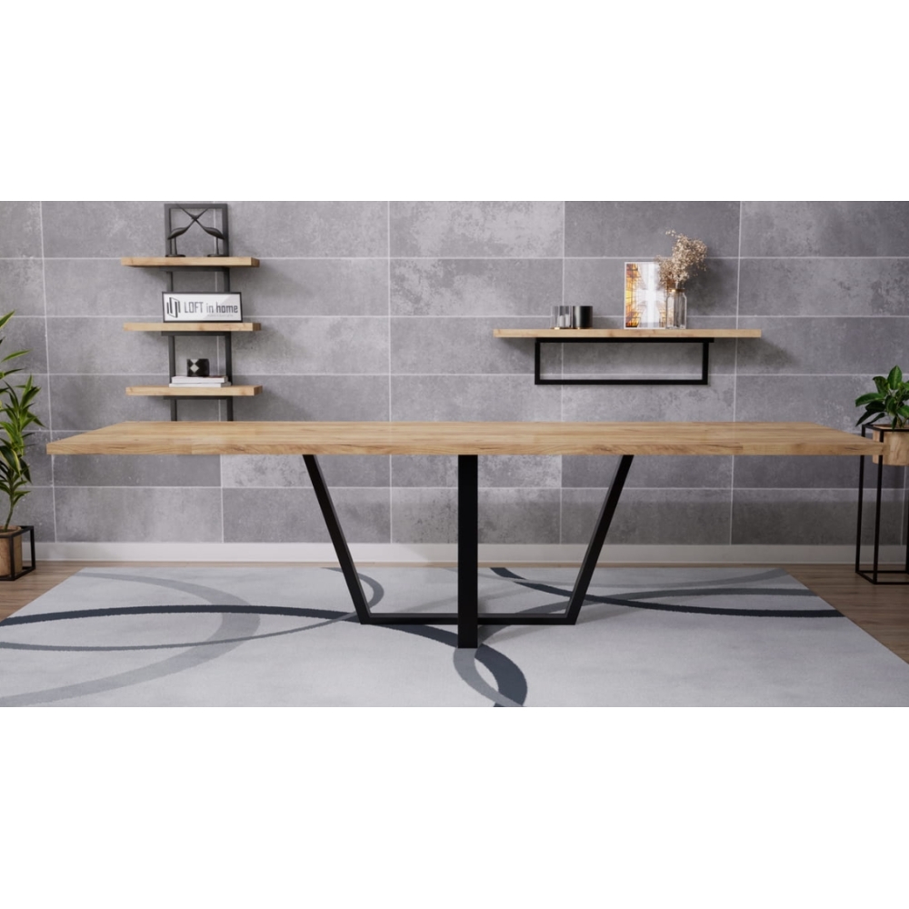 Stół industrialny OSLO blat laminat - obrazek 2
