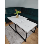 Stolik Kawowy 2w1 PALERMO - Laminat - LOFT – zdjęcie 20
