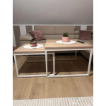 Stolik Kawowy 2w1 PALERMO - Laminat - LOFT – zdjęcie 15