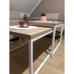 Stolik Kawowy 2w1 PALERMO - Laminat - LOFT – zdjęcie 16