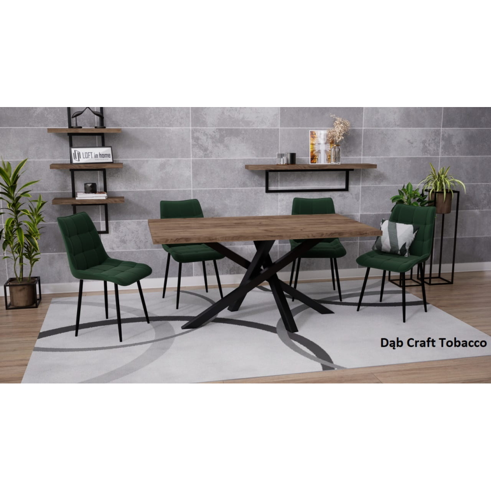 Stół loftowy SYDNEY blat laminowany - LOFT - obrazek 8