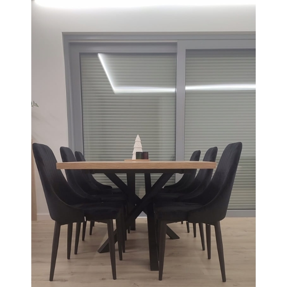 Stół loftowy SYDNEY blat laminowany - LOFT - obrazek 10