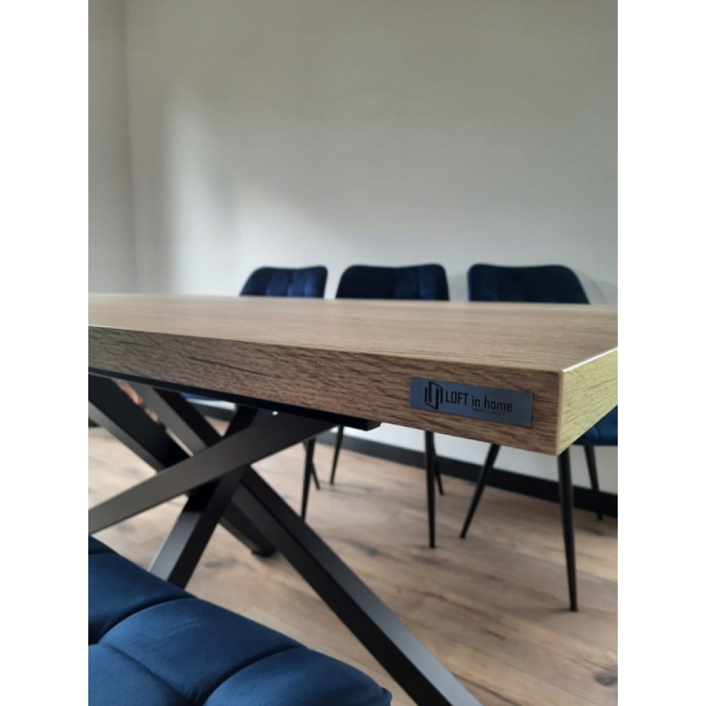 Stół loftowy SYDNEY blat laminowany - LOFT - obrazek 13