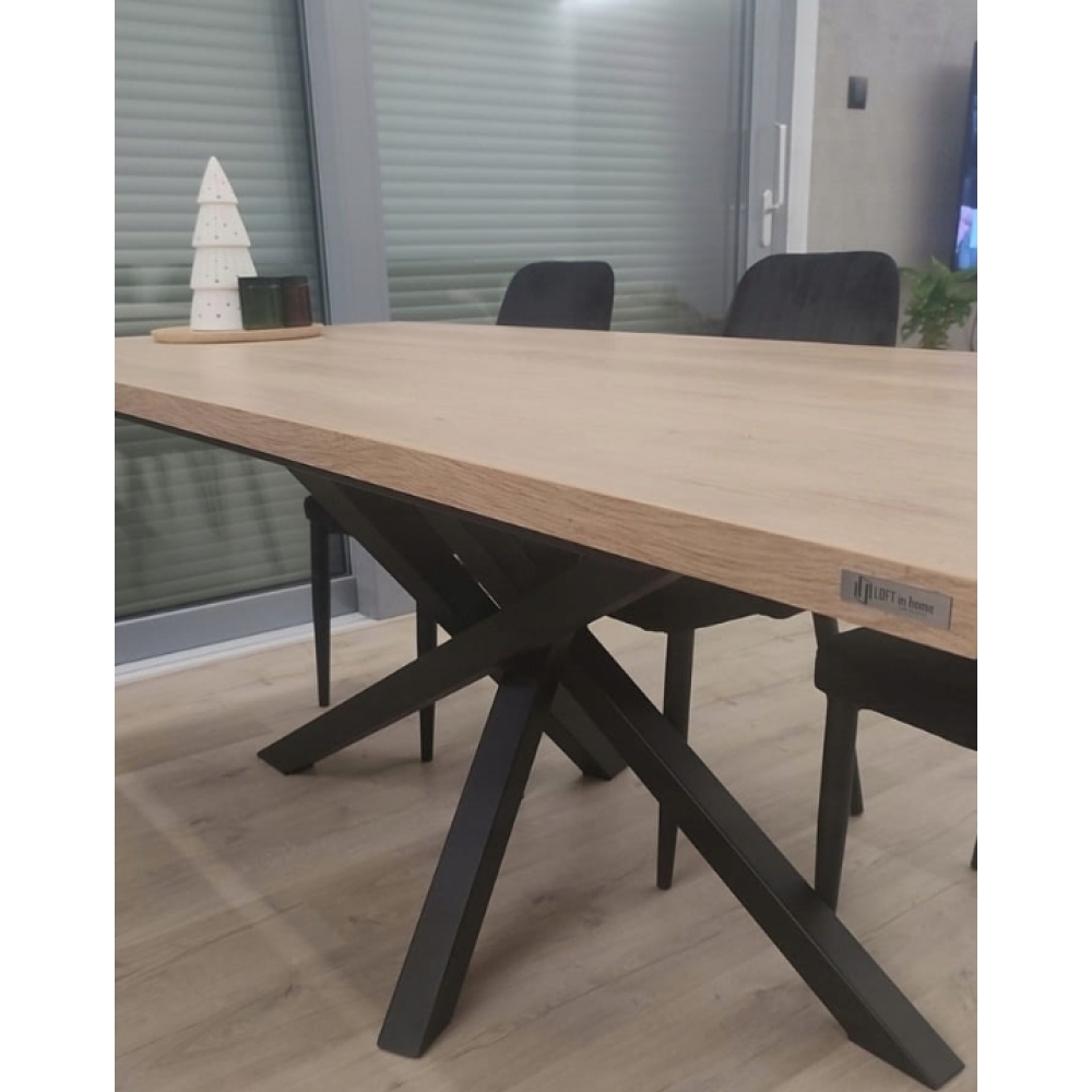 Stół loftowy SYDNEY blat laminowany - LOFT - obrazek 14