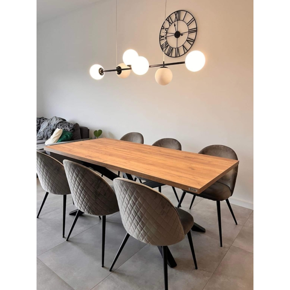 Stół loftowy TOKIO blat laminat LOFT - obrazek 5