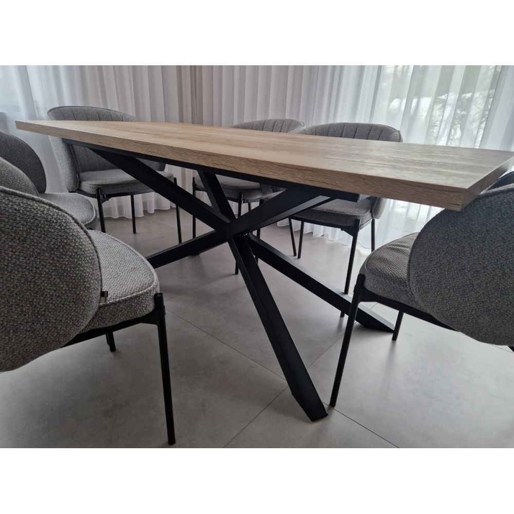 Stół loftowy TOKIO blat laminat LOFT - obrazek 14