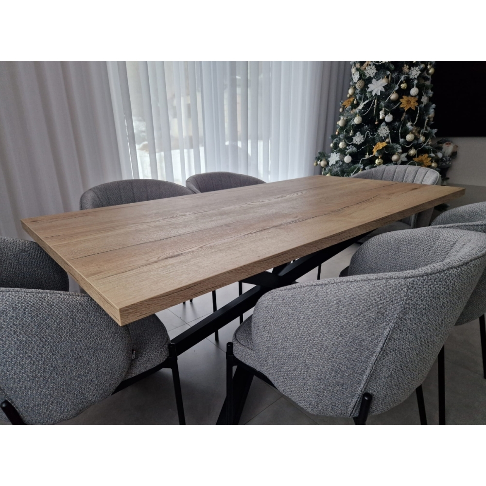 Stół loftowy TOKIO blat laminat LOFT - obrazek 15
