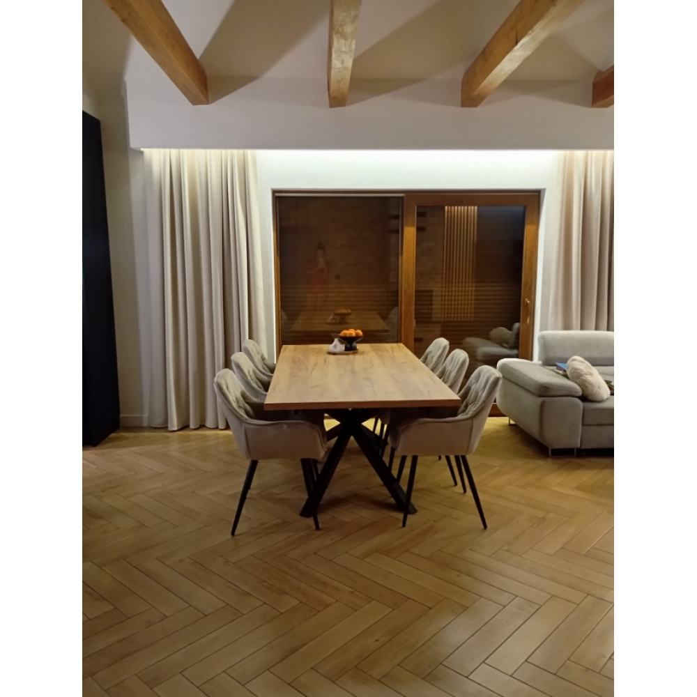 Stół loftowy TOKIO blat laminat LOFT - obrazek 17