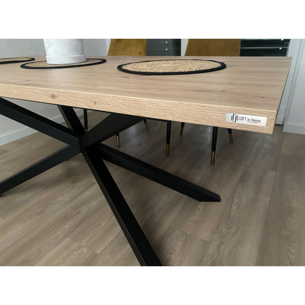 Stół loftowy TOKIO blat laminat LOFT - obrazek 18