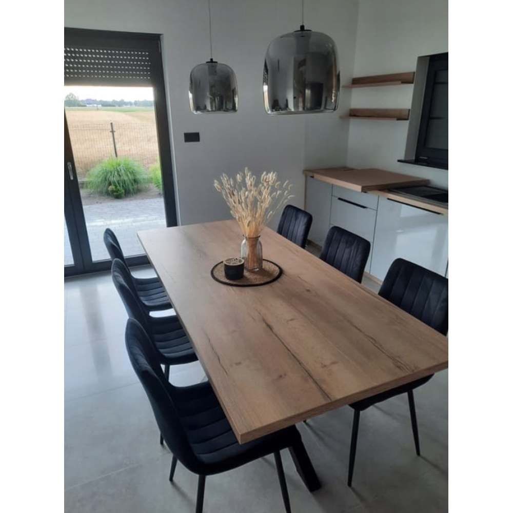 Stół loftowy TOKIO blat laminat LOFT - obrazek 3