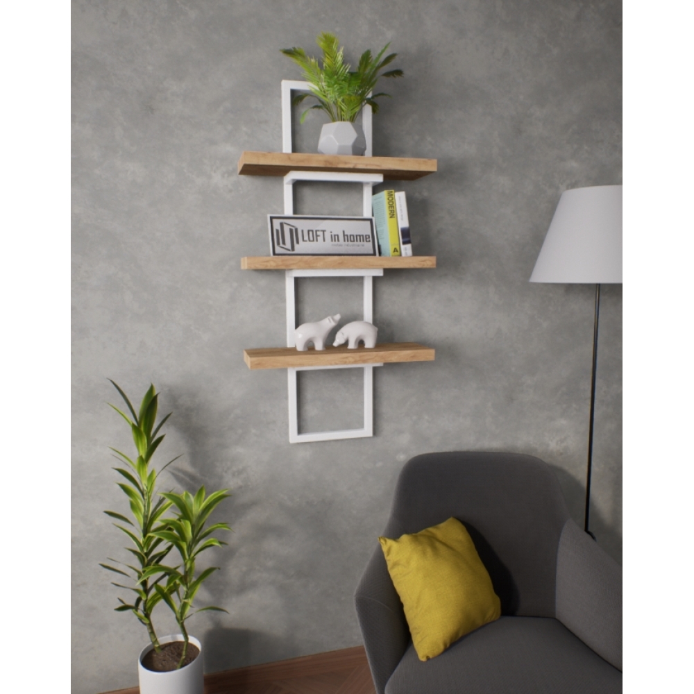 Półka wisząca WENECJA - Laminat -LOFT - obrazek 2