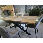 Stół rozkładany loftowy z blatem laminowanym Sydney – zdjęcie 9