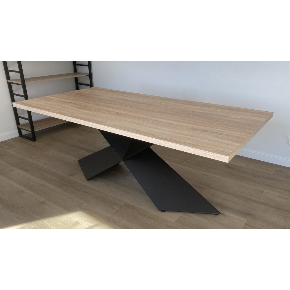 Stół rozkładany PRAGA z blatem laminowanym LOFT - obrazek 11