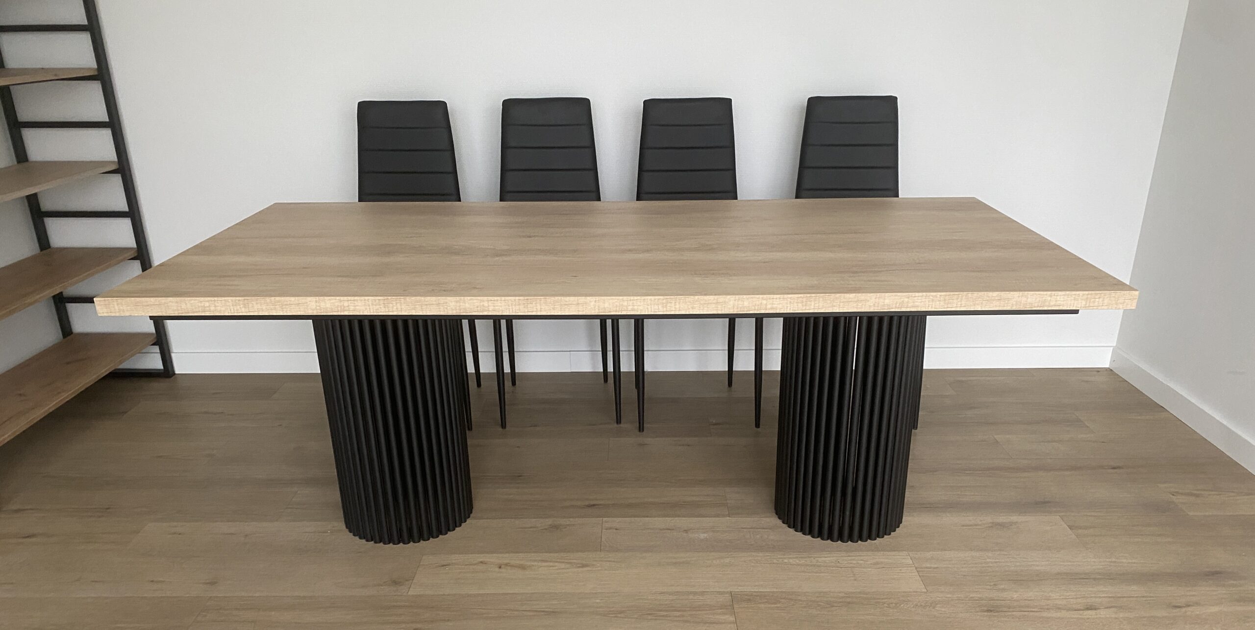 Stół rozkładany ANKARA z blatem laminowanym LOFT - obrazek 4