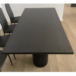 Stół rozkładany loftowy z blatem laminowanym Ankara – zdjęcie 11