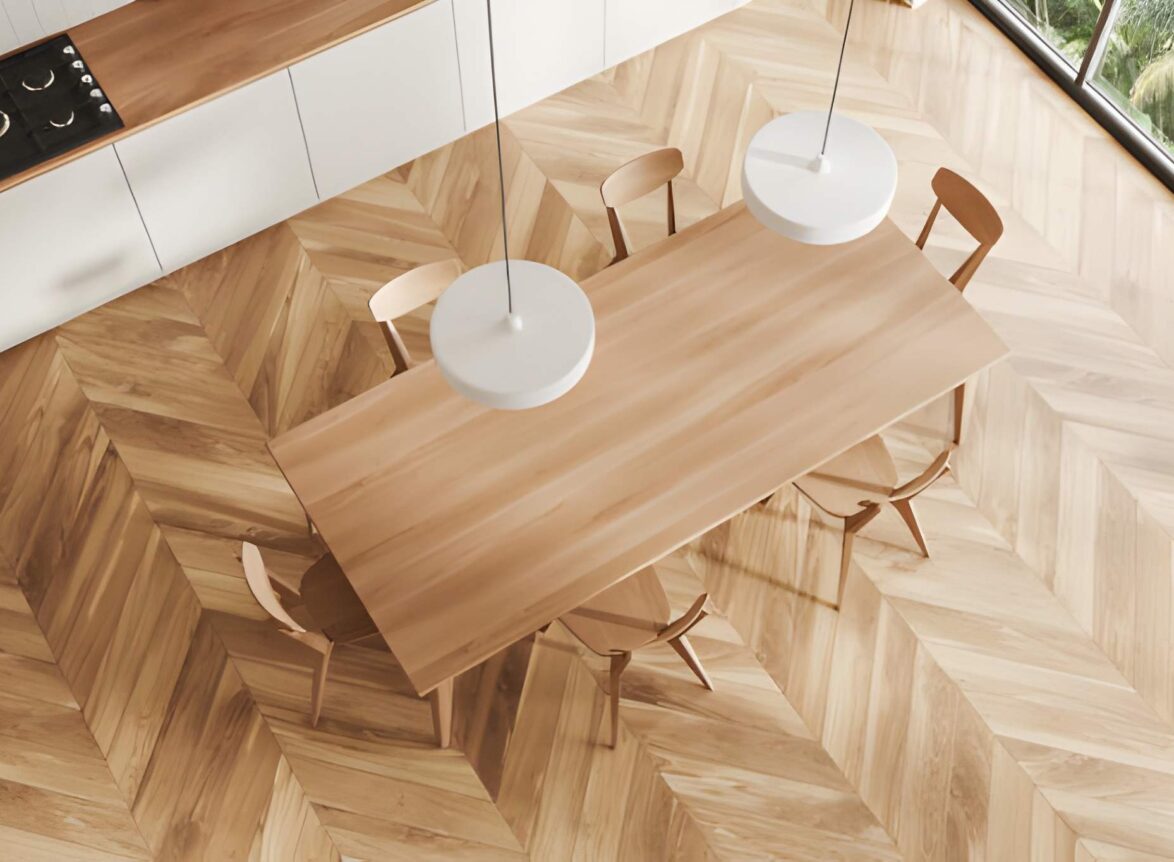 stół loftowy bez serwetki