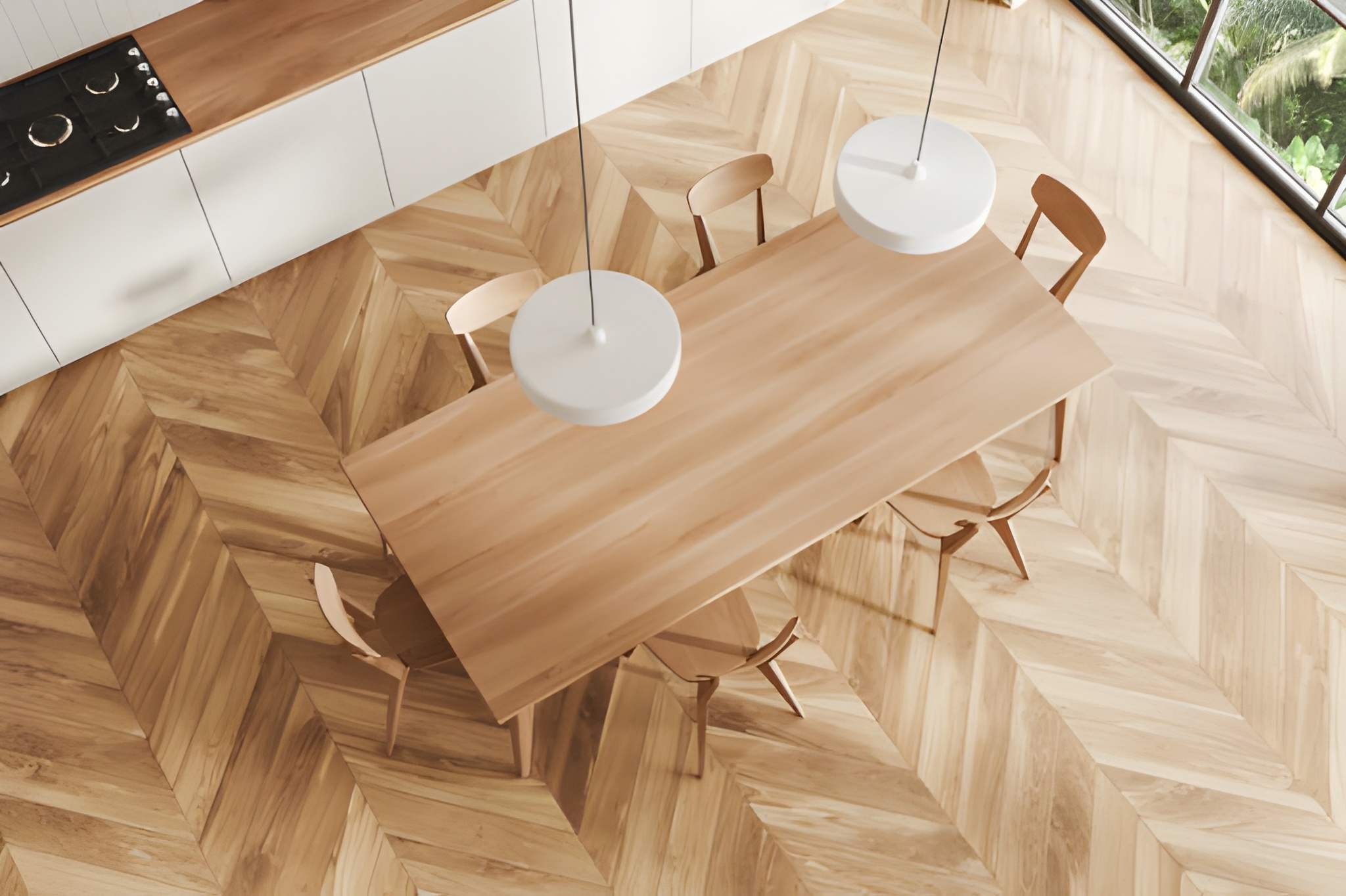 stół loftowy bez serwetki